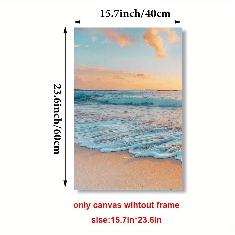 3pcs Wood Frame Canvas Print Decorative Painting.